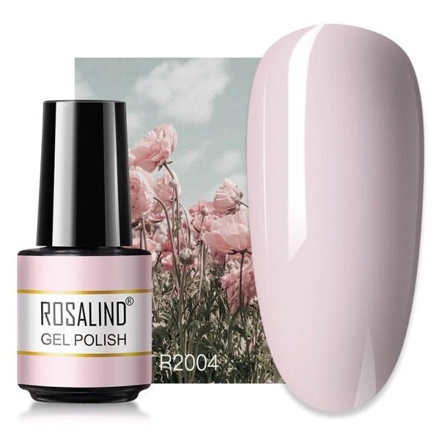 Pale ivory sheer gel nail polish, shade RAR2004