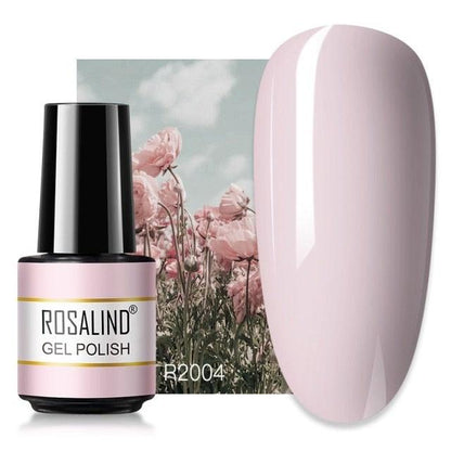 Pale ivory sheer gel nail polish, shade RAR2004