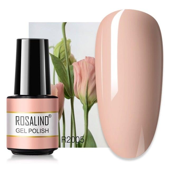 Soft nude crème gel nail polish, shade RAR2005