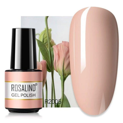 Soft nude crème gel nail polish, shade RAR2005