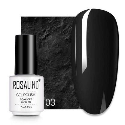 Espresso noir crème gel nail polish, shade RC03