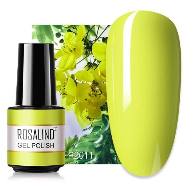 Pale citrine crème gel nail polish, shade RAR2011