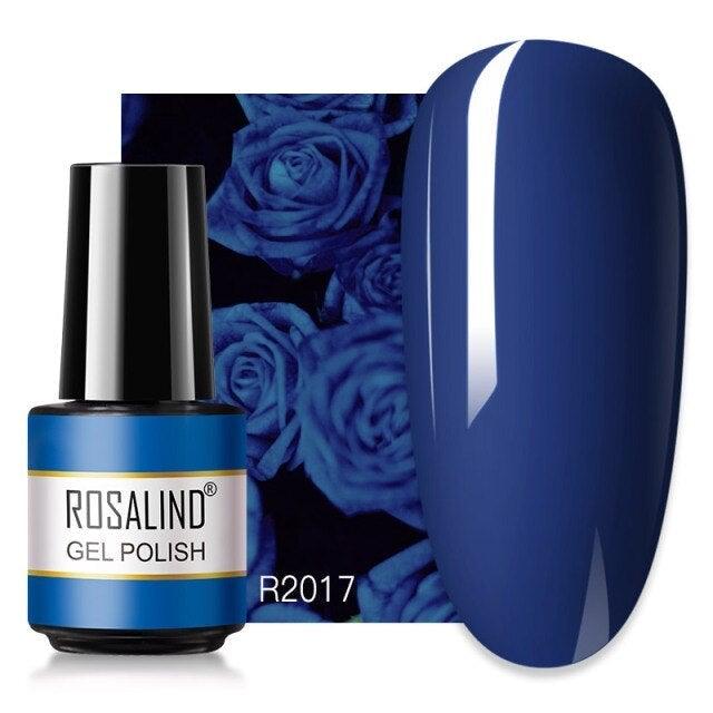 Espresso blue crème gel nail polish, shade RAR2017