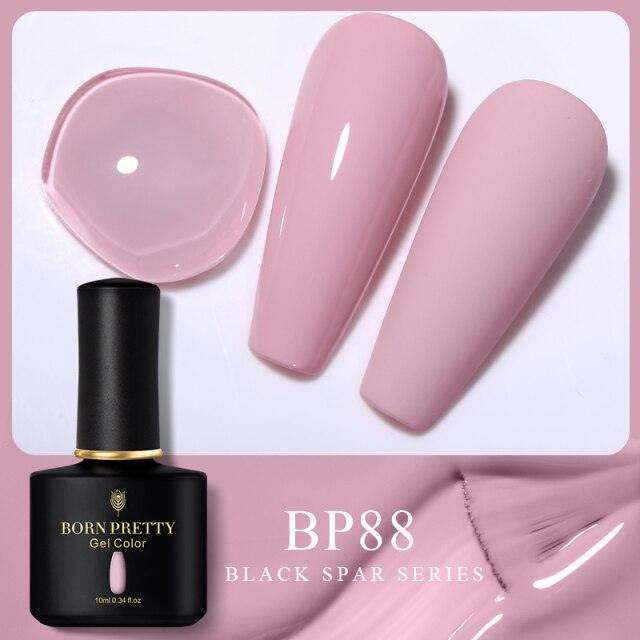Pale pink crème gel nail polish, shade BP88