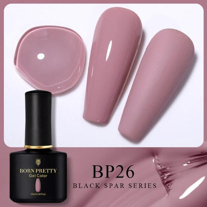 Soft red crème gel nail polish, shade BP26