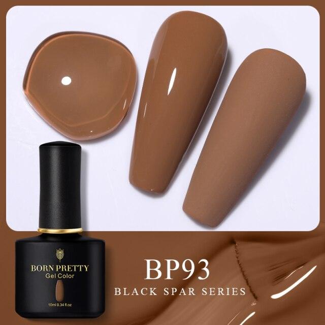 Rich coral crème gel nail polish, shade BP93