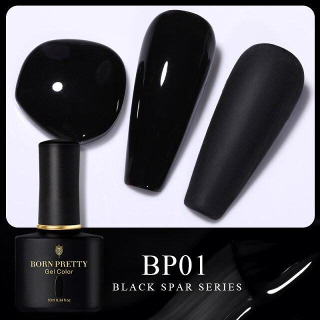 Espresso blue crème gel nail polish, shade BP01