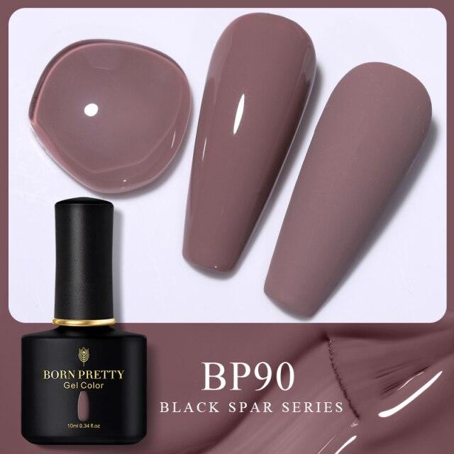 Rich red crème gel nail polish, shade BP90
