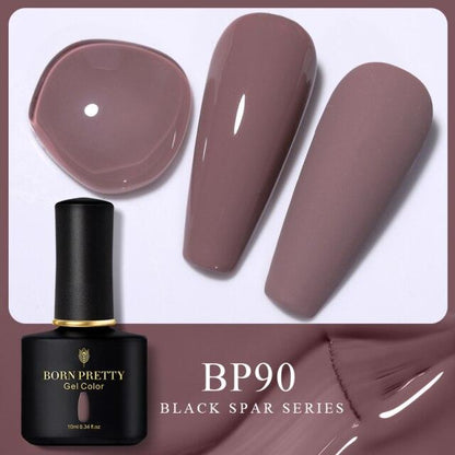 Rich red crème gel nail polish, shade BP90