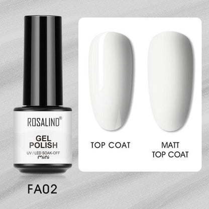 Pale ivory sheer gel nail polish, shade FXA-FA02