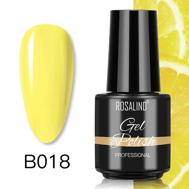 Rich citrine crème gel nail polish, shade SLA-B018