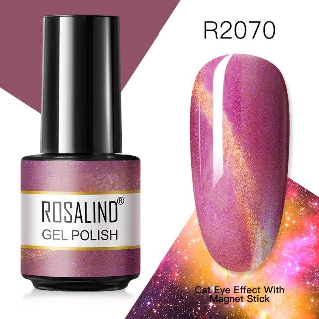 Rich red shimmer gel nail polish, shade RAR2070