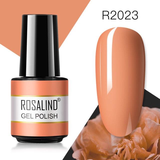 Soft coral crème gel nail polish, shade RAR2023
