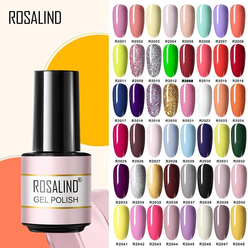 Gel Nail Polish, 88 Shades, Matte & Glossy, UV/LED, 7ml
