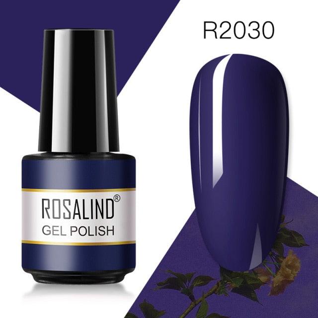 Espresso blue crème gel nail polish, shade RAR2030