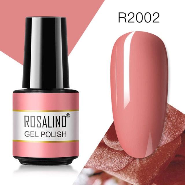 Soft red crème gel nail polish, shade RAR2002