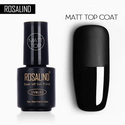 Matte Top Coat gel nail polish, shade RAMATT