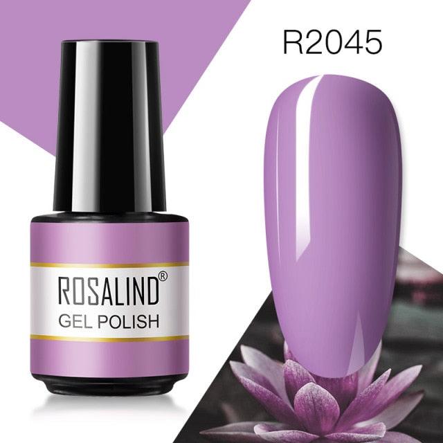 Rich pink crème gel nail polish, shade RAR2045