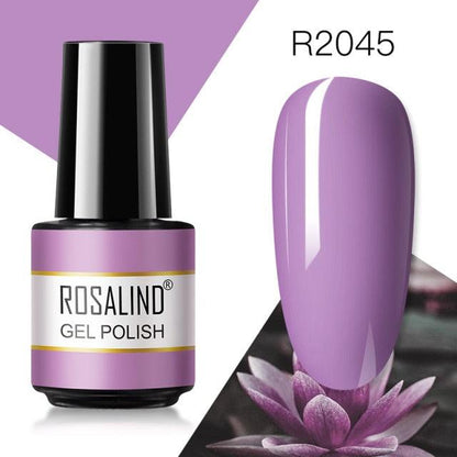 Rich pink crème gel nail polish, shade RAR2045