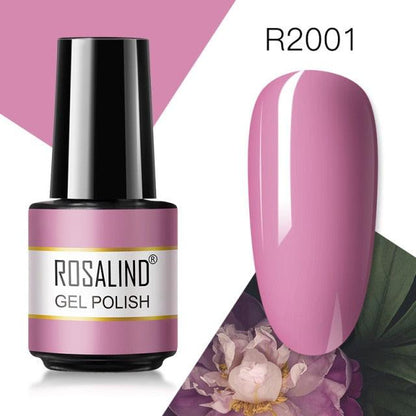 Rich red crème gel nail polish, shade RAR2001