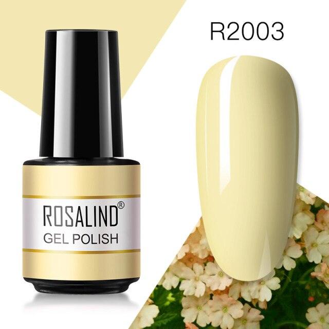 Pale citrine crème gel nail polish, shade RAR2003
