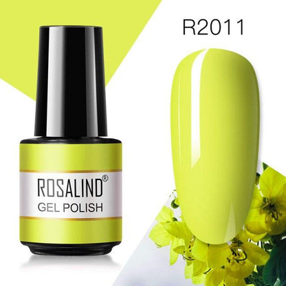 Pale citrine crème gel nail polish, shade RAR2011