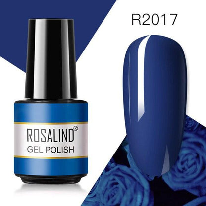 Espresso blue crème gel nail polish, shade RAR2017