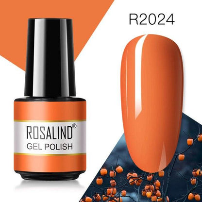 Rich red crème gel nail polish, shade RAR2024