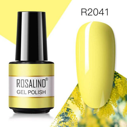 Pale citrine crème gel nail polish, shade RAR2041