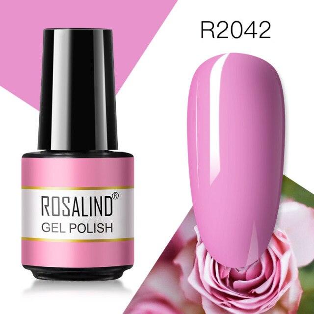 Soft pink crème gel nail polish, shade RAR2042