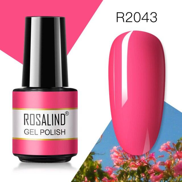 Rich red crème gel nail polish, shade RAR2043