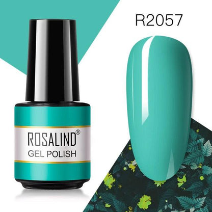 Soft blue crème gel nail polish, shade RAR2057