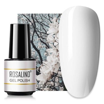 Soft ivory shimmer gel nail polish, shade RAR2022