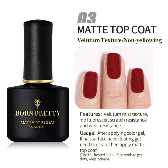 Matte Top Coat for gel nail polish