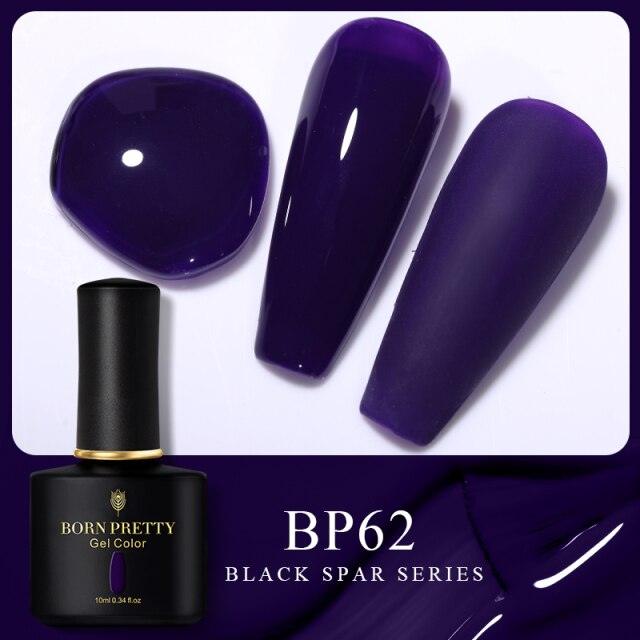 Espresso violet crème gel nail polish, shade BP62