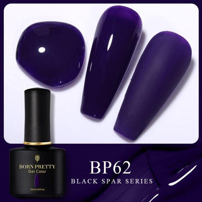 Espresso violet crème gel nail polish, shade BP62
