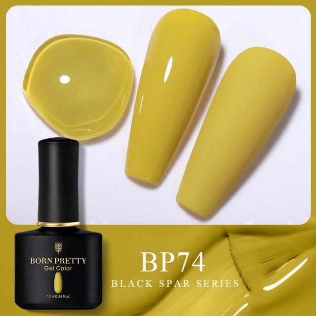 Soft citrine crème gel nail polish, shade BP74