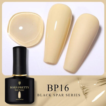 Pale nude crème gel nail polish, shade BP16