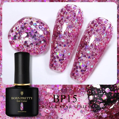 Gel Nail Polish Collection, 100 Shades, Soak-Off UV/LED, 10ml