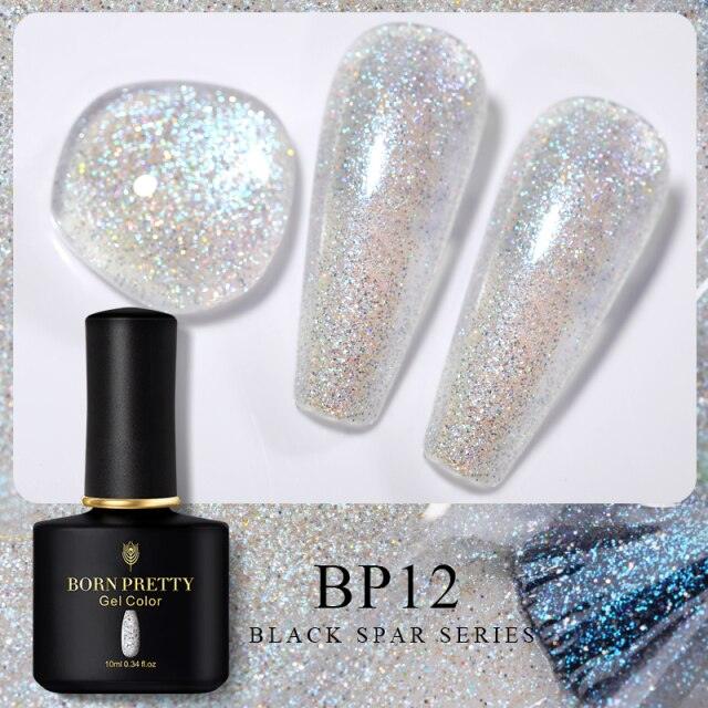 Pale ivory sheer gel nail polish, shade BP12