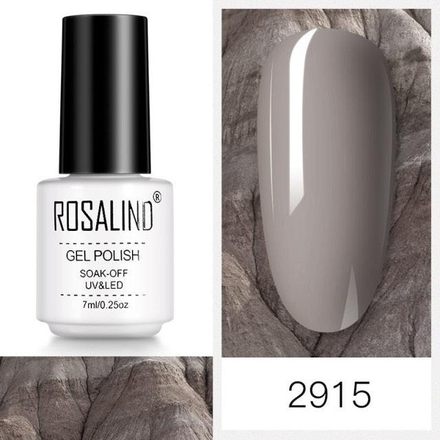 Rich plum crème gel nail polish, shade RC2915